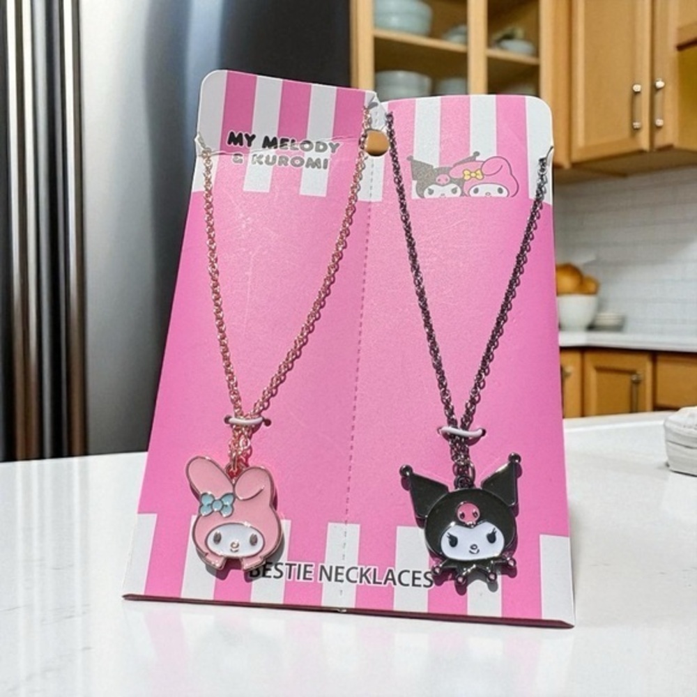 3/$25 Sanrio My Melody & Kuromi Bestie Best Friend Necklaces